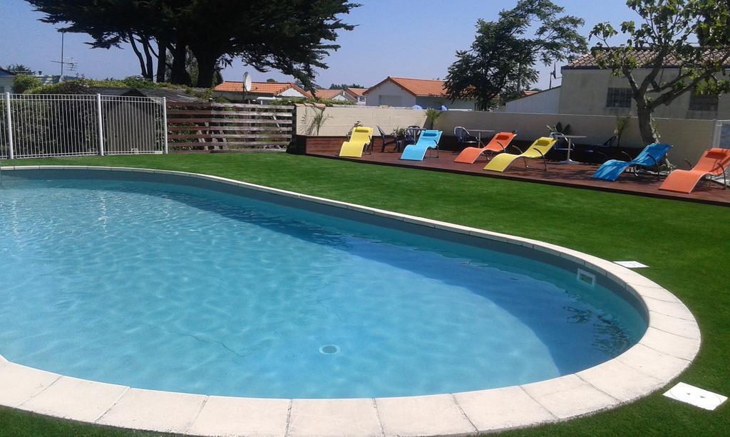 Camping L'Albatros La Plaine-sur-Mer Bagian luar foto